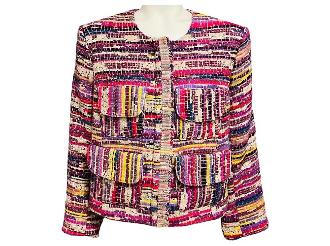 Autre Marque Chaqueta Cardi Multi Zip Orchid de Smythe Multicolor
