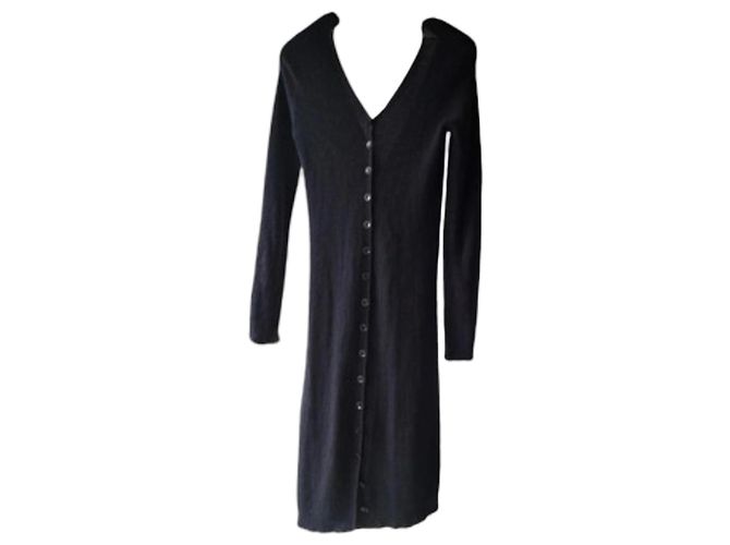 Autre Marque Schwarzes Strickkleid Größe M (36/38 Fr)