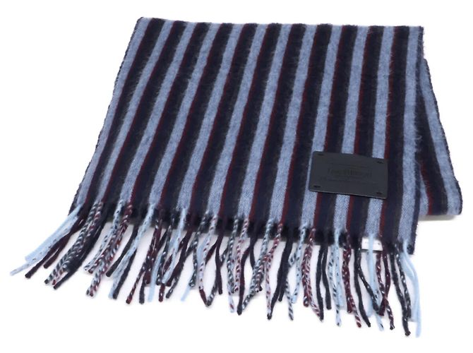 Louis Vuitton Men's Blue Wool Stole