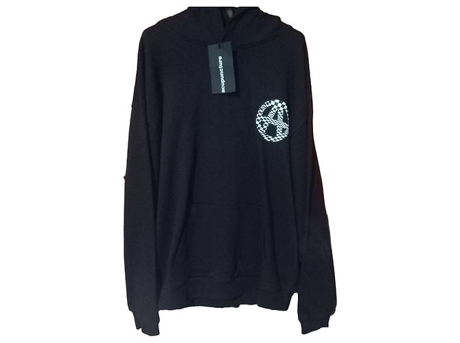 Autre Marque Acupuncture Hoodie, Neu mit Etikett Schwarz