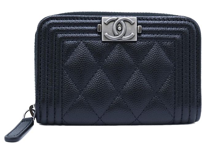 Portafoglio Chanel Boy Nero