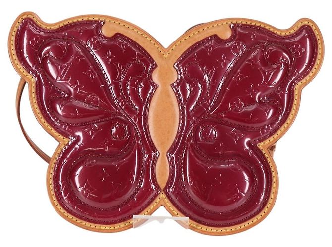 Louis Vuitton Conte de Fees Butterfly Monogram Vernis Burdeos
