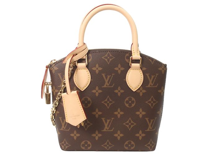 Sac à main Lockit BB Monogram Louis Vuitton Marron
