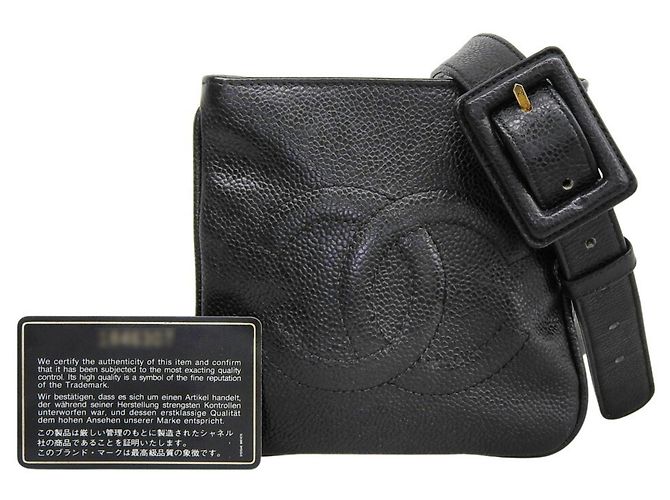 Borsa a vita Chanel Coco Mark Nero