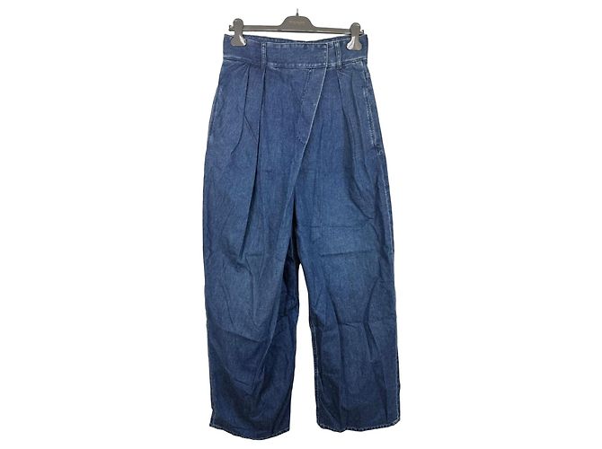 Loewe Jeans mit weitem Bein Blau