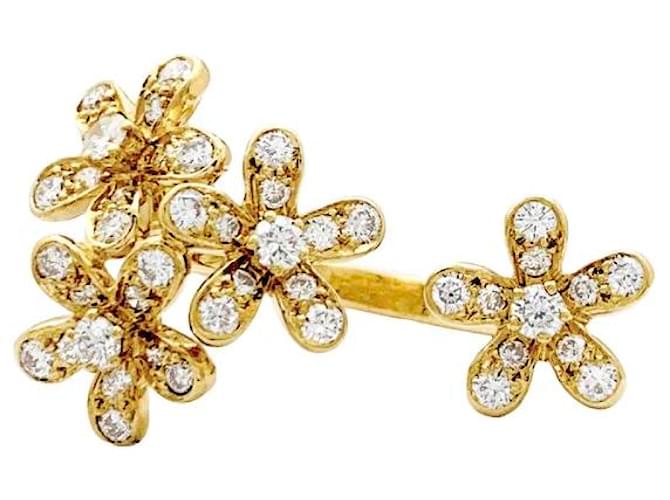 Ring Van Cleef & Arpels, 'Sokrates', Gelbgold und Diamanten. 
