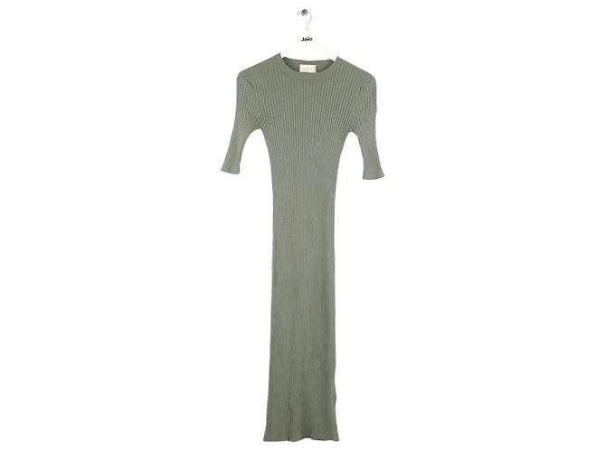 Alexandra Golovanoff Khakifarbenes Kleid