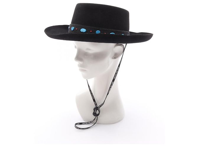 Dior Rabbit Hat Black
