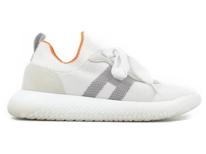 Sneakers Hermès Marrone Bianco