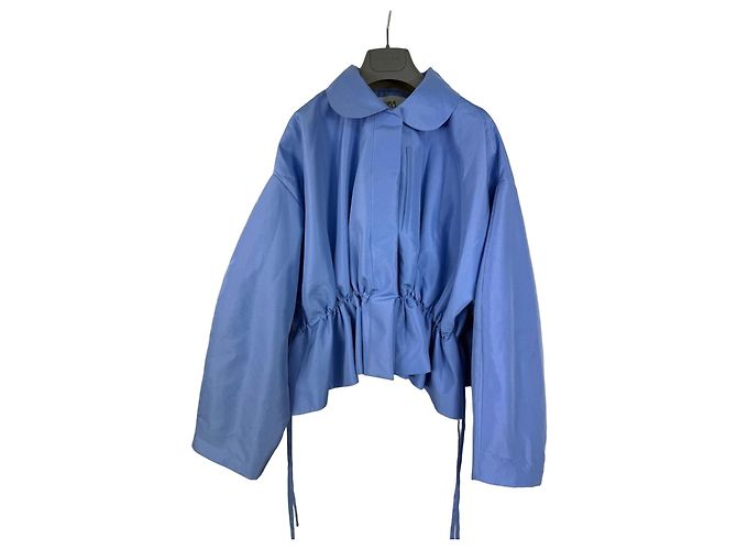 Autre Marque Blaue Polyesterjacke Kika Vargas