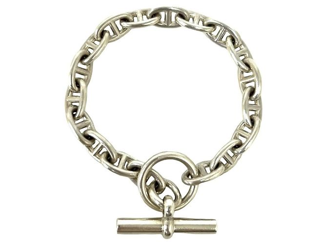 Hermès Chaine d'Ancre PM Silber Charm-Armband