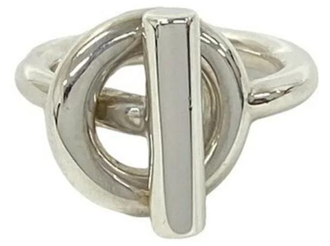 Ring Hermès Anello HERMES Echappé MM in argento sterling 925