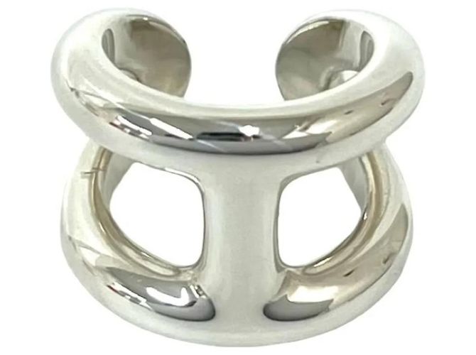 Ring Hermès Anel HERMES Osmos GM em prata esterlina 925