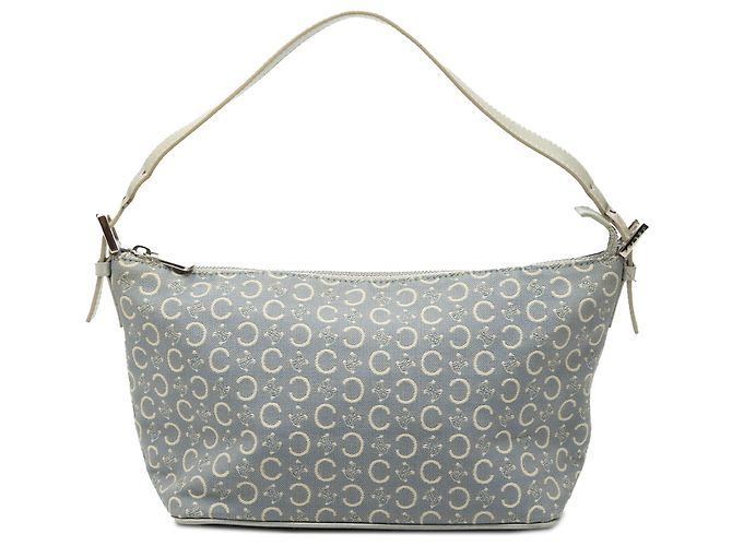 Céline Sac à main en toile Macadam Celine bleu C Bleu clair