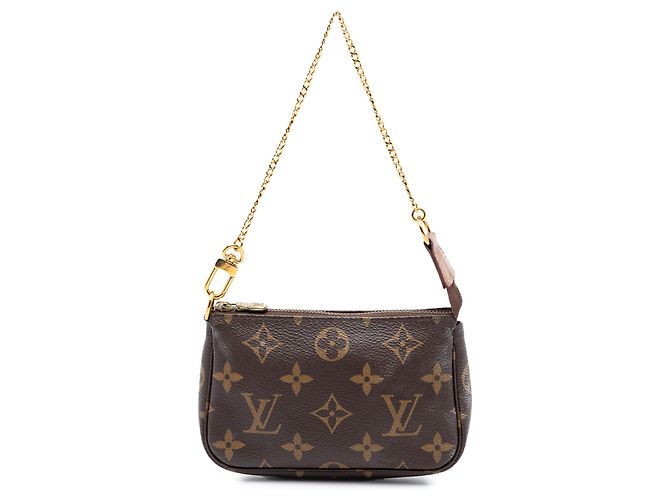 Mini Pochette Accessoires Monogramma Marrone Louis Vuitton