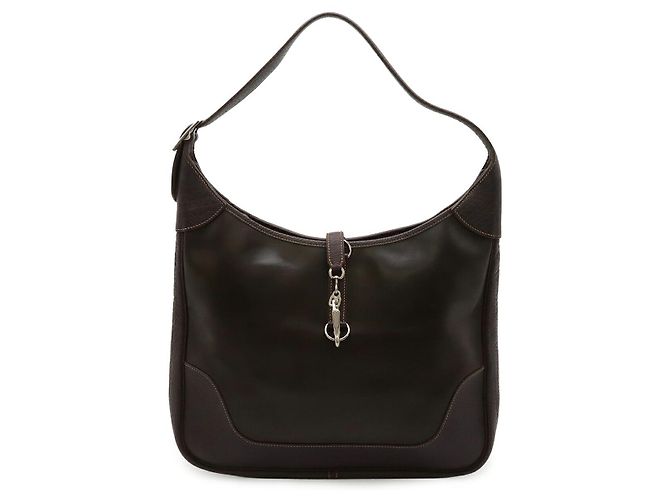 Borsa a Spalla Hermès Trim35 Buffle Amazone Marrone