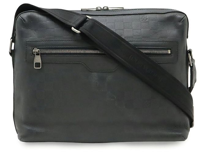 Bolsa de Ombro Calypso MM Damier Infini Louis Vuitton Preto