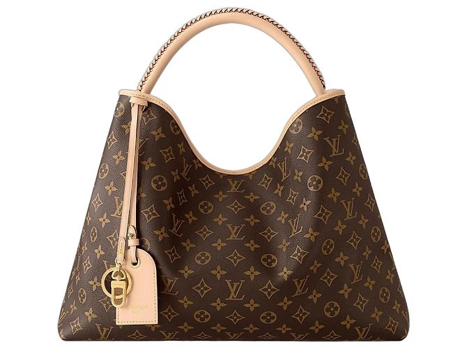 Bolsa Louis Vuitton Again Lona Monograma Marrom