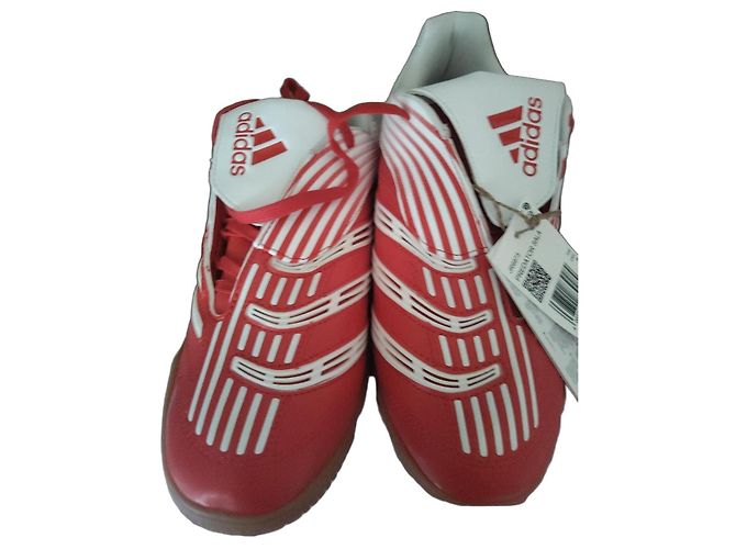 Botas de Fútbol Adidas Predator Sala Blanco Roja