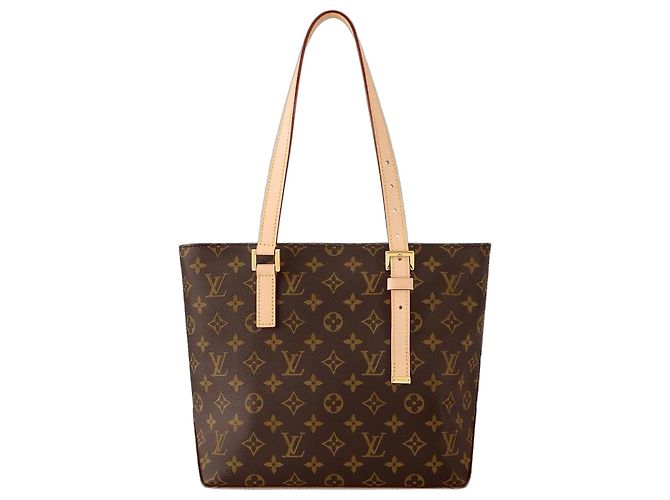 Louis Vuitton Piano Handtasche Monogramm Canvas Braun