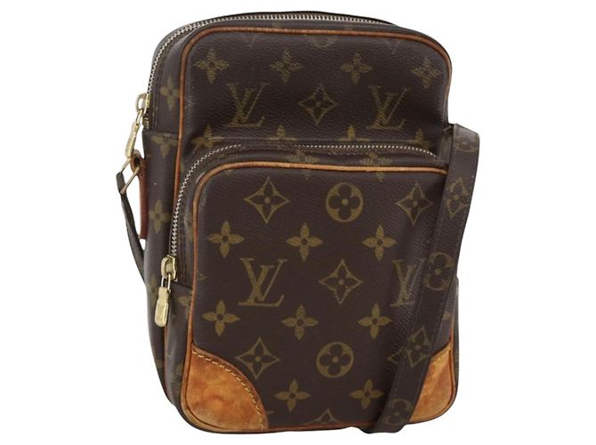 LOUIS VUITTON Bolsa de Ombro Monogram Amazon M45236 LV Auth BA11554 Monograma