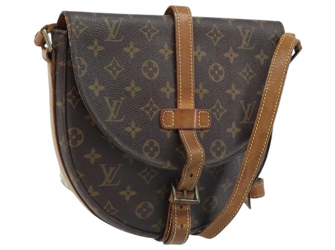 LOUIS VUITTON Bolsa de Ombro Monogram Chantilly GM M51232 LV Auth hk3621 Monograma
