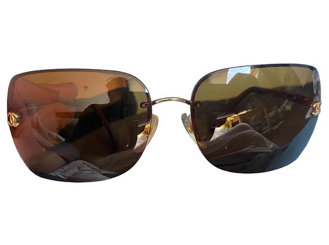 Gafas de sol Chanel 4017-D Marrones Cristal Castaño