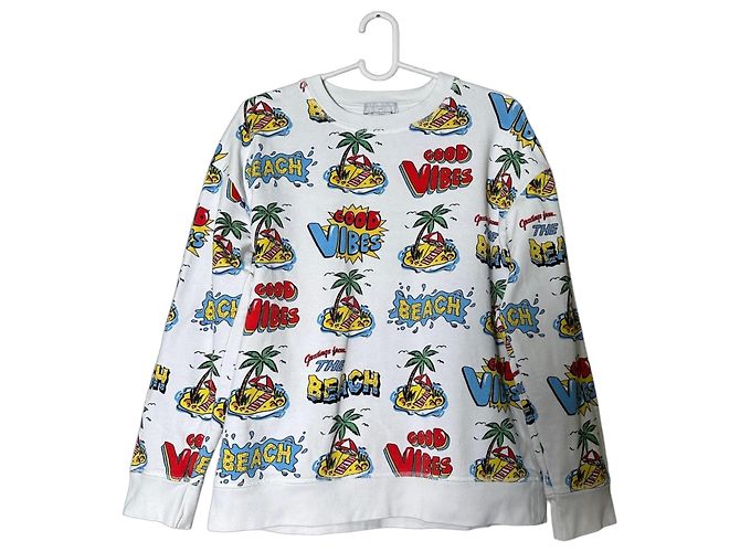 Stella Mc Cartney Stella McCartney Sudadera de algodón niña 14 años Multicolor