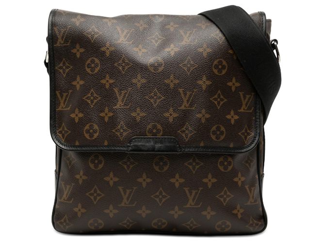 Borsa Bass MM Monogram Macassar Marrone Louis Vuitton
