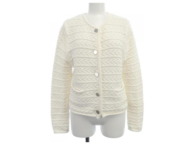 Theory Luxus-Cardigan Weiß