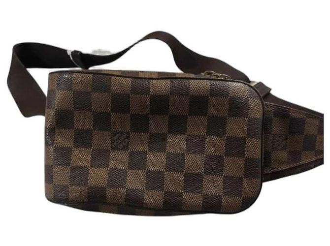 Bolsa de cintura Louis Vuitton Geronimo Damier ebene