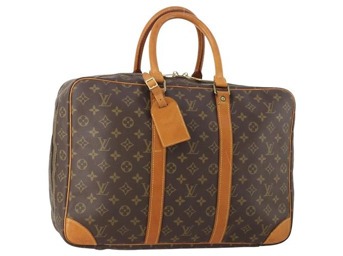 LOUIS VUITTON Bolsa Boston Monogram Sirius 45 M41408 LV Auth bs34026 Monograma