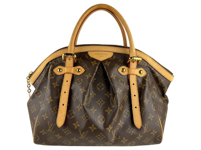 Sac à main Louis Vuitton Monogram Tivoli GM Marron Monogramme