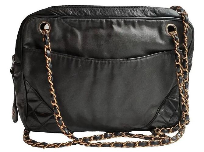 Camera Sac à caméra vintage CHANEL Noir