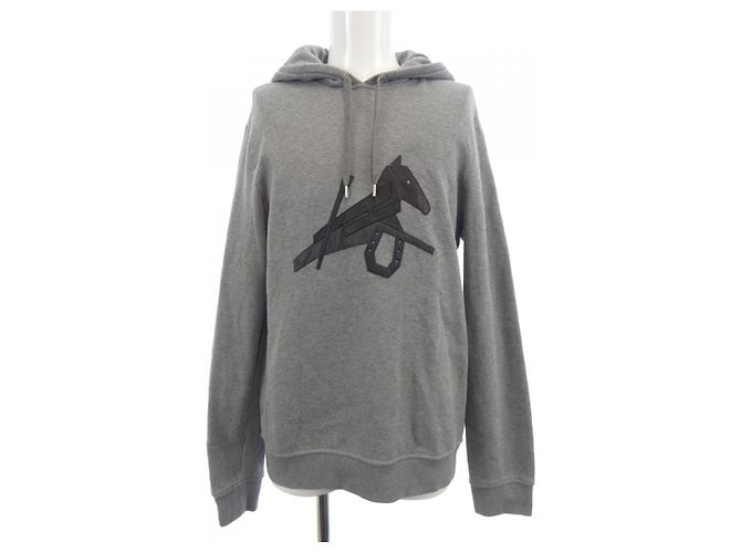 Sudadera Hermès de Algodón S Castaño 