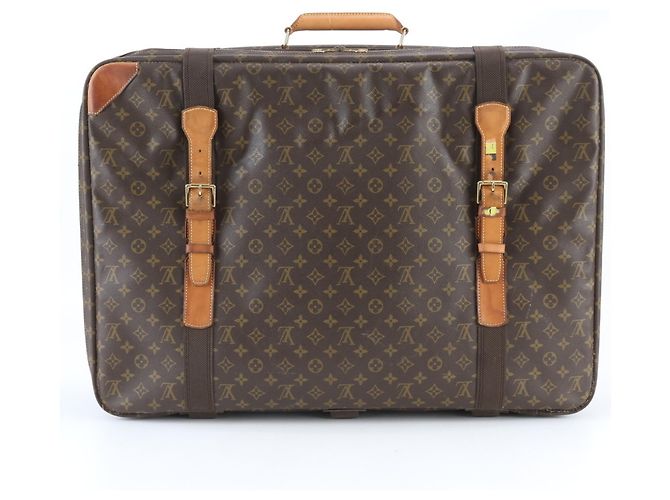 Borsa Tote Satellite 70 Monogram Louis Vuitton Marrone Monogramma