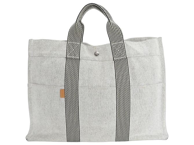 Borsa Tote Fourre-Tout MM di Hermès Marrone