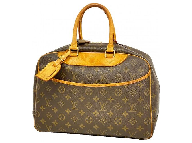 Borsa Deauville Monogram Louis Vuitton Marrone