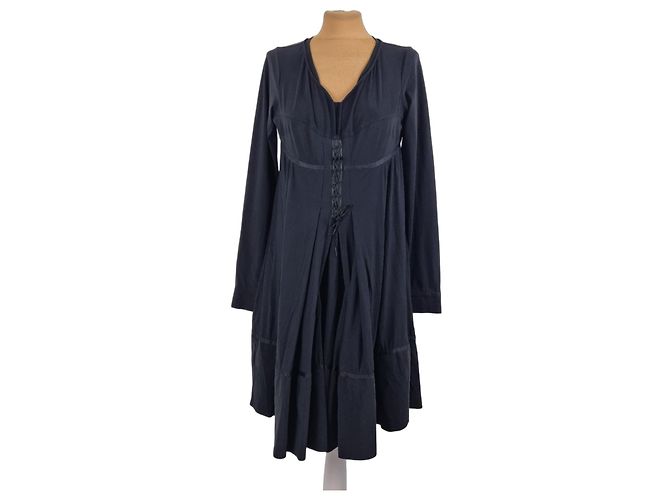 Vestido negro Marithé et François Girbaud