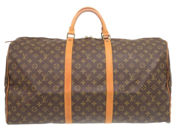 Sac Boston Keepall 60 Monogram Louis Vuitton Marron