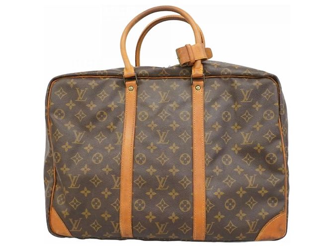 Borsa Boston Sirius 45 Monogramma Louis Vuitton Marrone