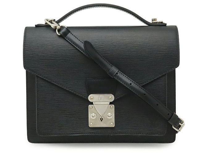 Borsa 2WAY Monceau Epi Louis Vuitton Nero