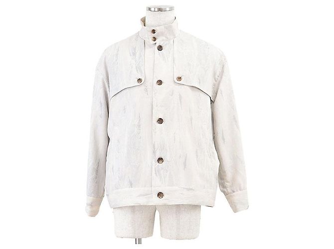 Autre Marque CLANE HOMME Polyester Jacket Beige Cream
