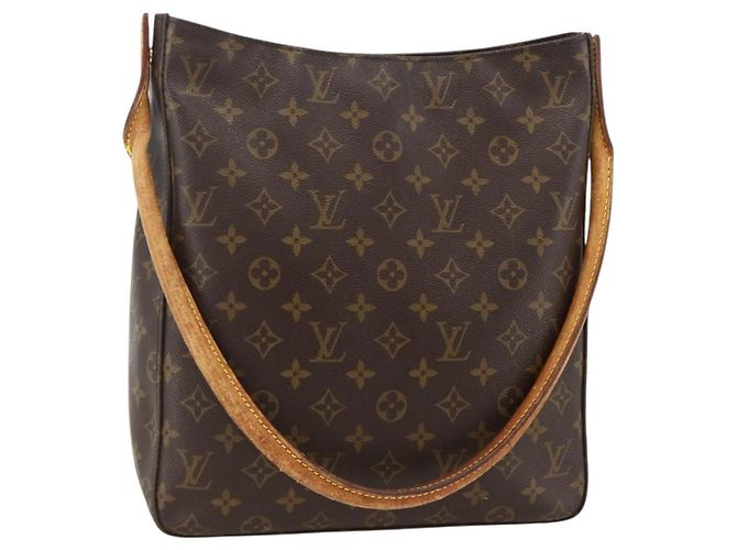 LOUIS VUITTON Bolsa de Hombro Monogram Looping GM M51145 LV Auth BA11531 Monograma