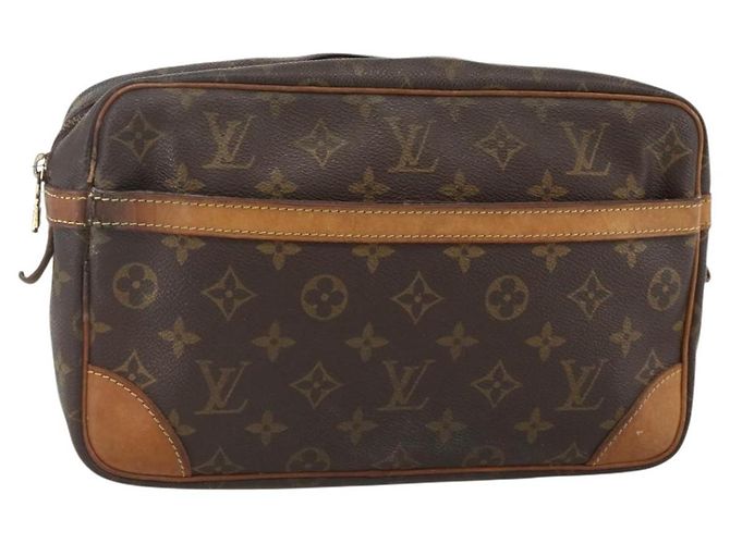 LOUIS VUITTON Clutch Compiegne 28 M51845 LV Auth BA11910 Monogramm