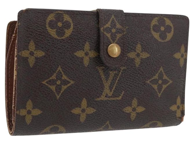 LOUIS VUITTON Monogram Porta Moedas Vienense M61663 Auth BA11522 Monograma