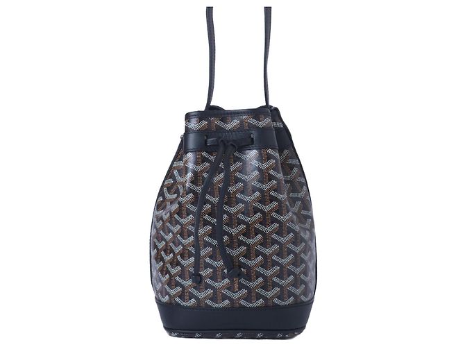 Borsa a secchiello Petit Flot PM in Goyardine Nero