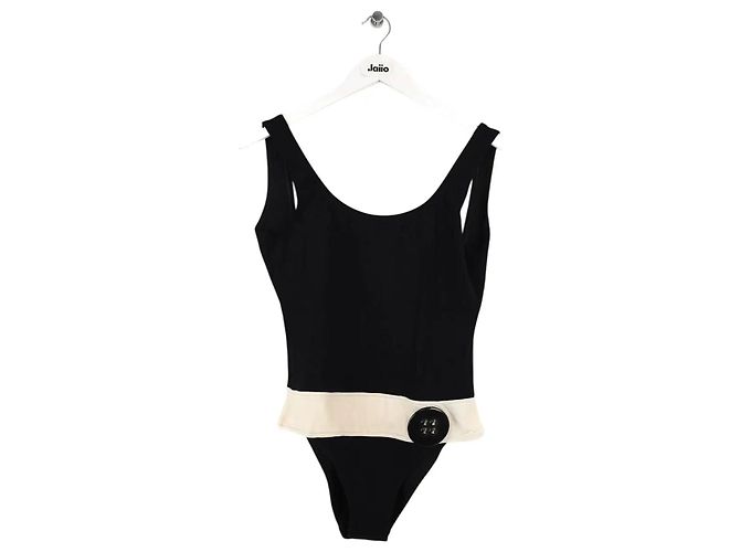 Chanel Schwarzer Badeanzug Polyamid