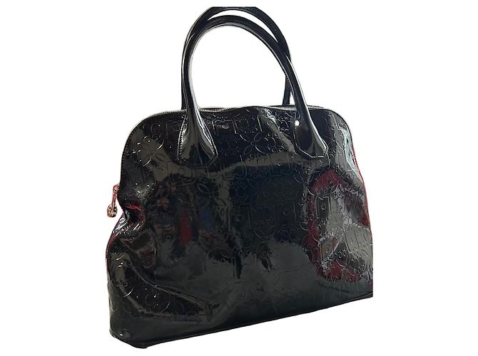 Liu.Jo Handtasche schwarz glänzend