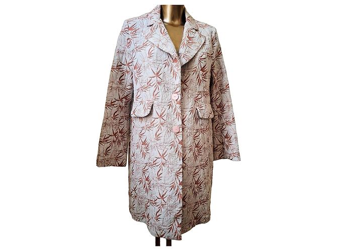 Autre Marque Abrigo MOTEL Palme talla M Beige Coral